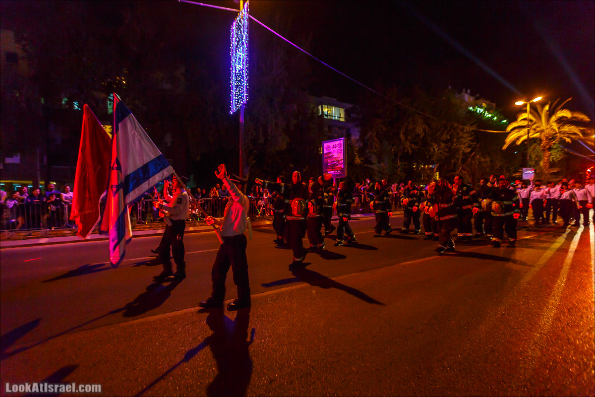 Парад света в Тель-Авиве в честь 70-летия государства Израиль | Parade of Lights in Tel Aviv, Independence day 70 of Israel | מצעד האור בתל אביב | LookAtIsrael.com - Фото путешествия по Израилю