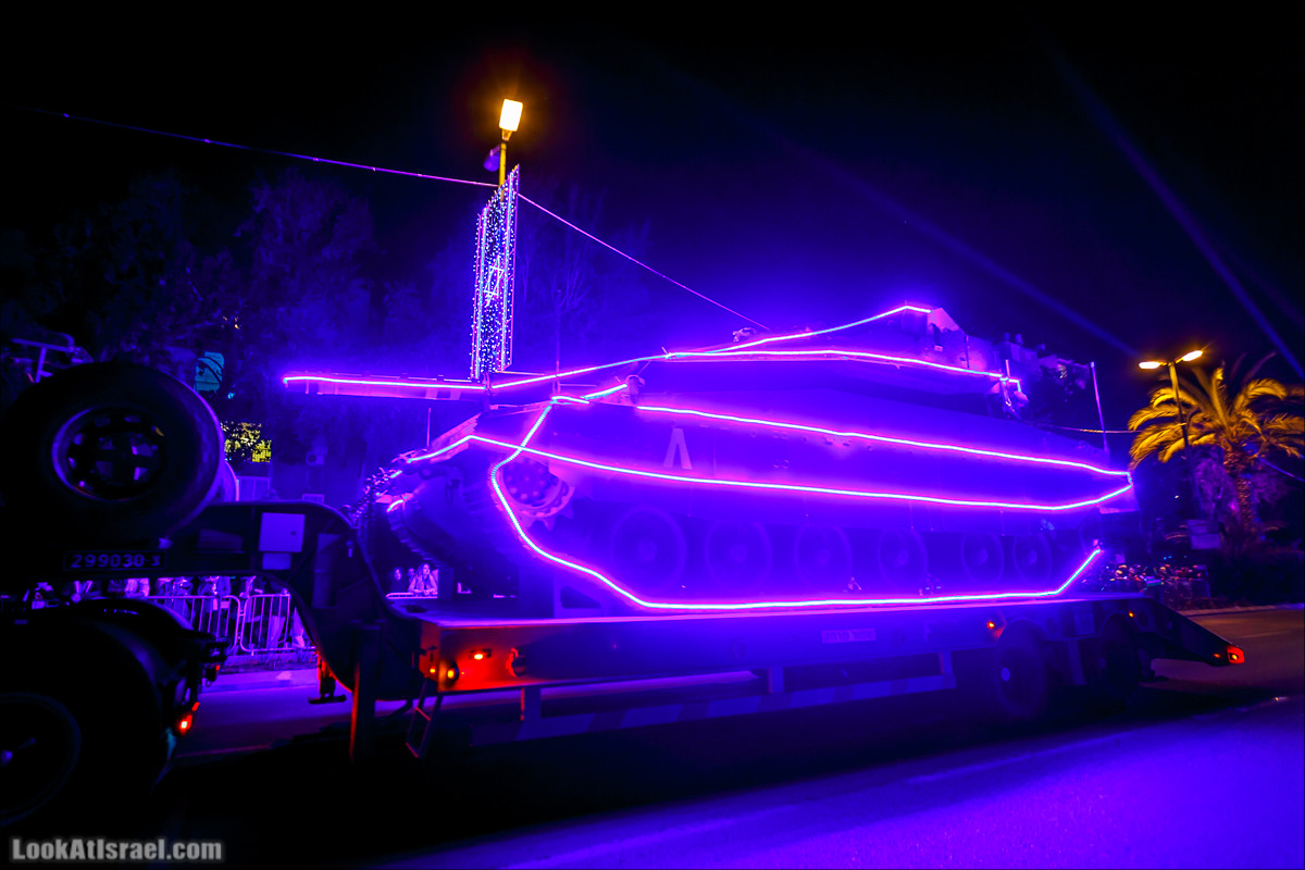 Парад света в Тель-Авиве в честь 70-летия государства Израиль | Parade of Lights in Tel Aviv, Independence day 70 of Israel | מצעד האור בתל אביב | LookAtIsrael.com - Фото путешествия по Израилю