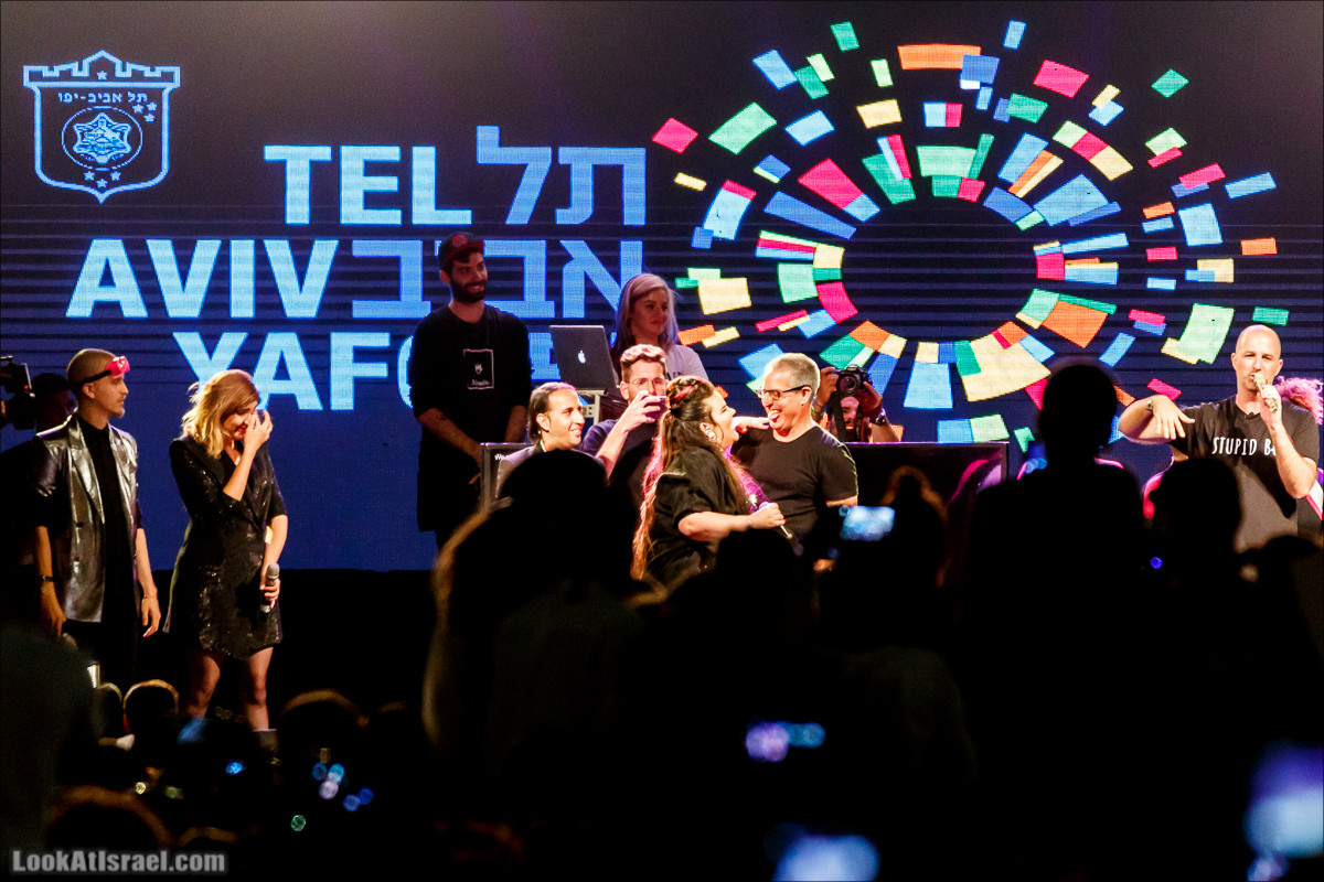 Победительница Евровидения 2018 Нетта Барзилай в Тель-Авив, площадь Рабина | Eurovision 2018 Winner Netta Barzilay in Tel Aviv | נטע ברזילאי בכיכר רבין תל אביב | LookAtIsrael.com - Фото путешествия по Израилю