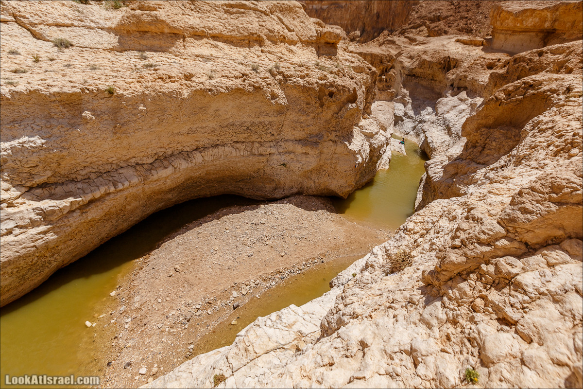 Вода и озеро в Парсат Некарот | מים בפרסת נקרות | LookAtIsrael.com - Фото путешествия по Израилю
