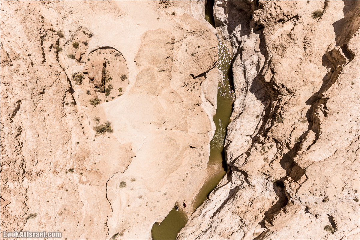 Вода и озеро в Парсат Некарот | מים בפרסת נקרות | LookAtIsrael.com - Фото путешествия по Израилю