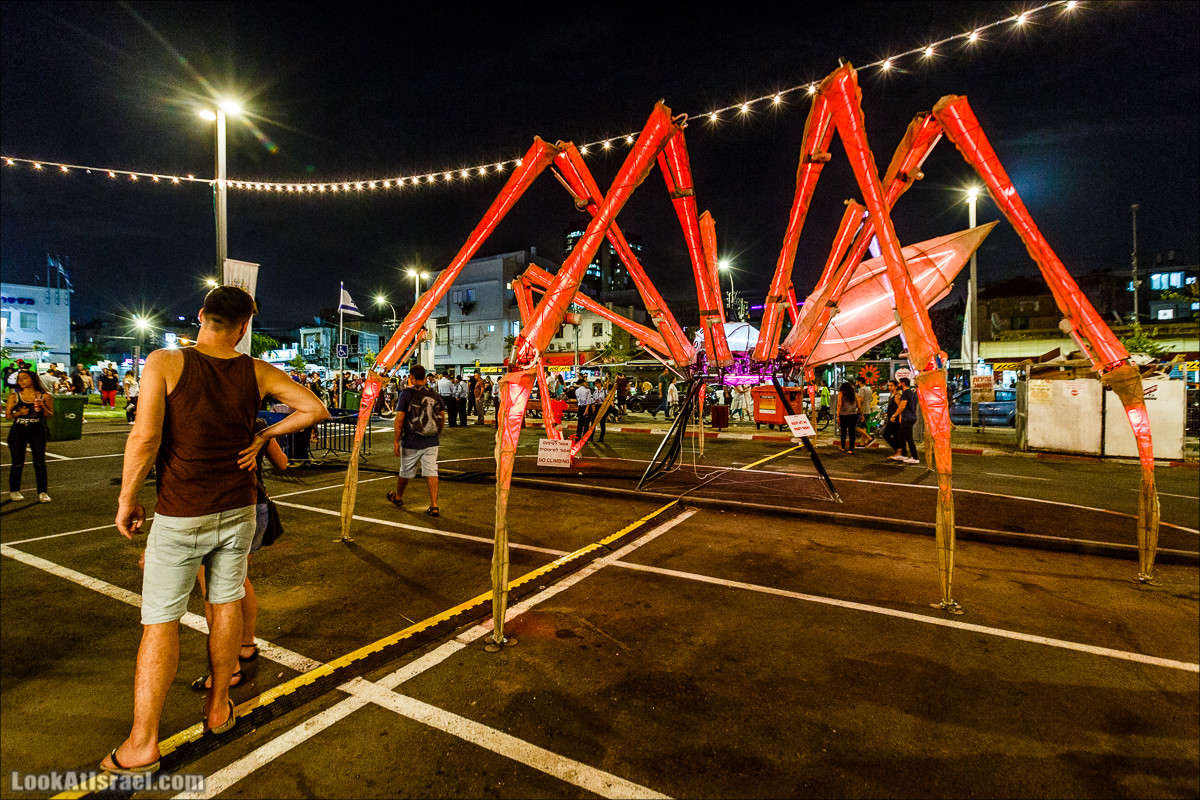 Тель Авив, Белая ночь 2018 | White Night 2018 Tel Aviv | לילה לבן בתל אביב 2018 | LookAtIsrael.com - Фото путешествия по Израилю