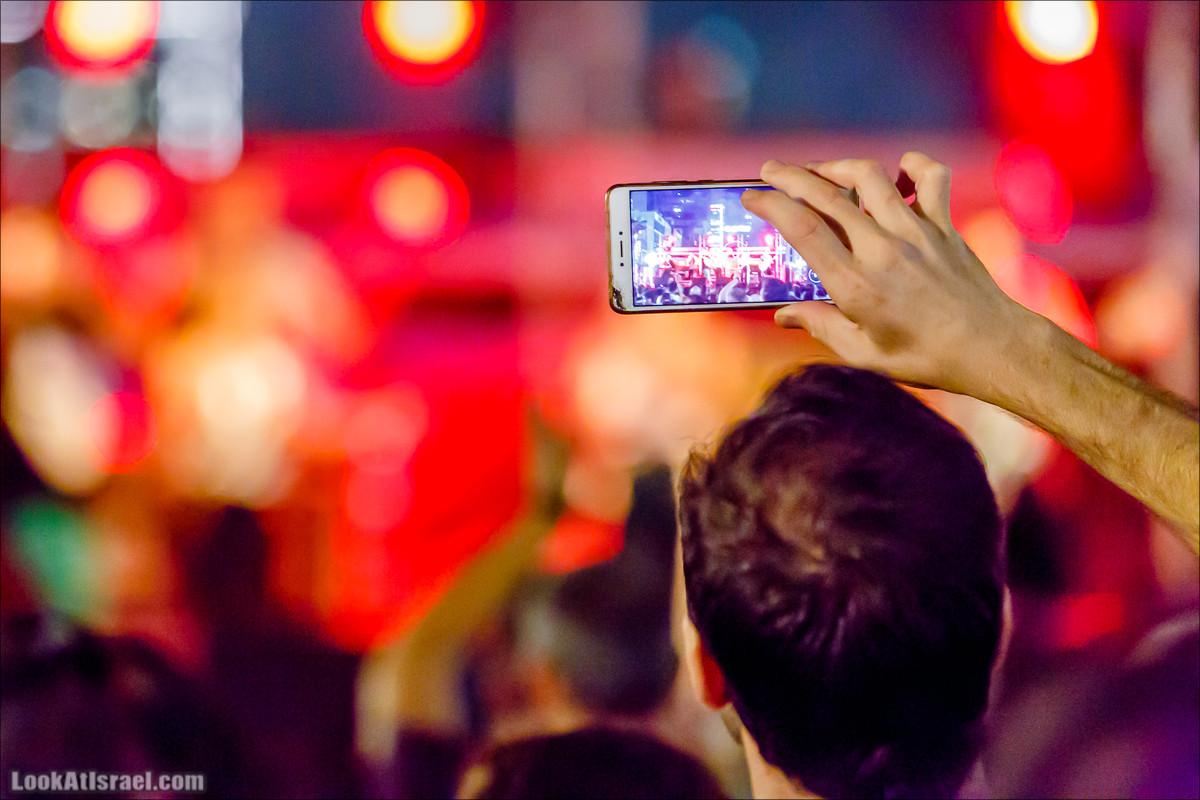 Тель Авив, Белая ночь 2018 | White Night 2018 Tel Aviv | לילה לבן בתל אביב 2018 | LookAtIsrael.com - Фото путешествия по Израилю