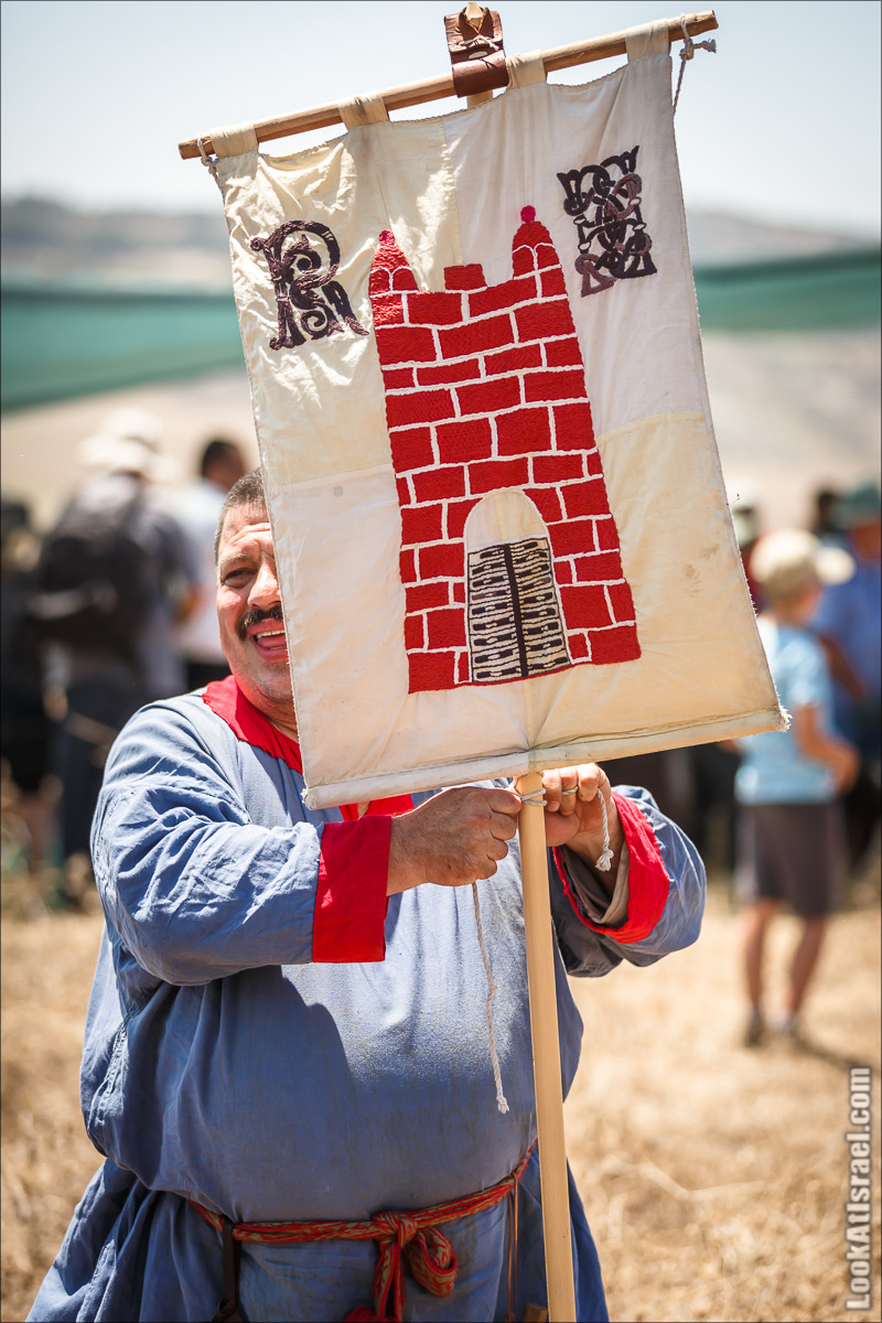 Реконструкция битвы при Карней Хиттин | Horns of Hattin battle reconstruction | LookAtIsrael.com - Фото путешествия по Израилю