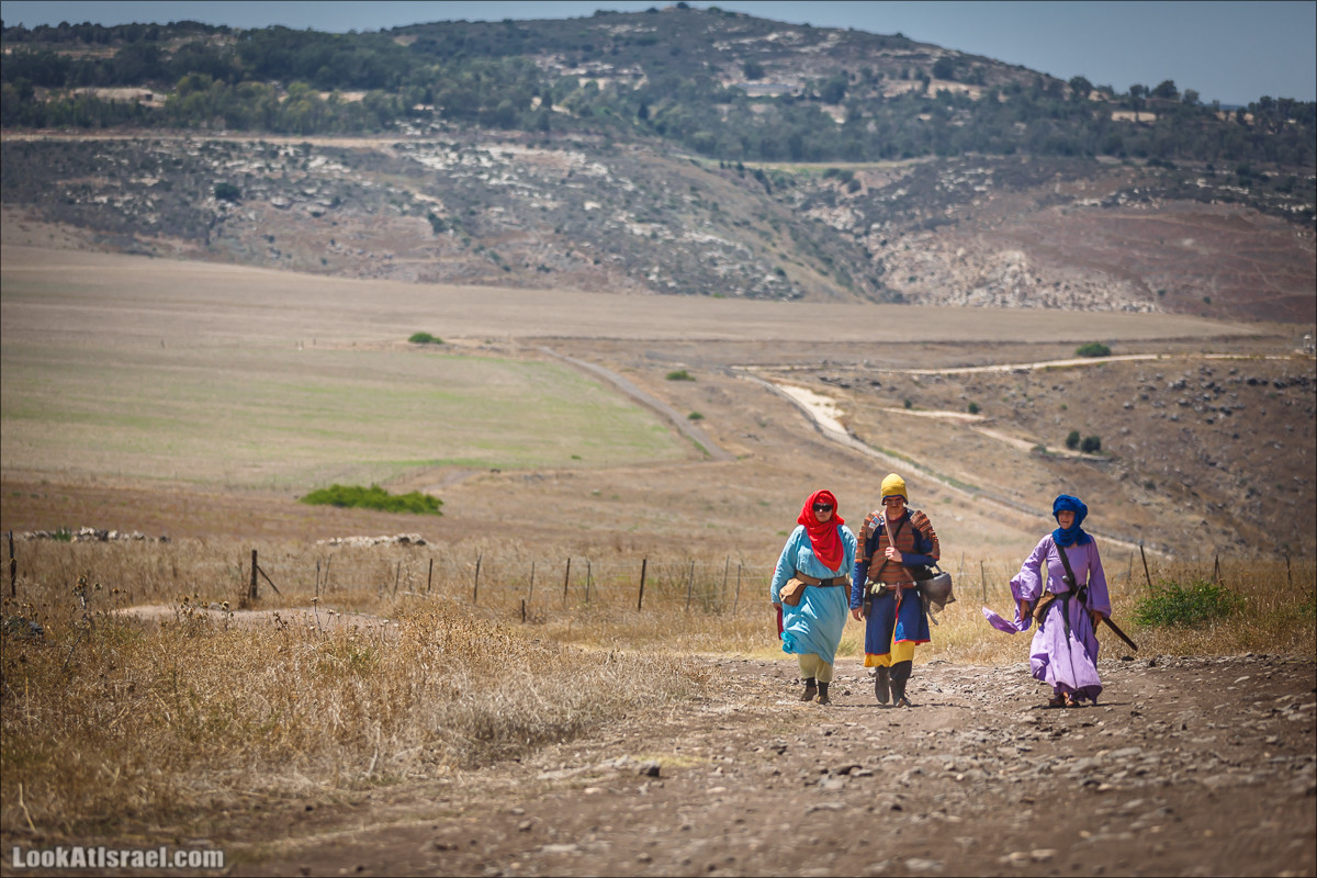 Реконструкция битвы при Карней Хиттин | Horns of Hattin battle reconstruction | LookAtIsrael.com - Фото путешествия по Израилю