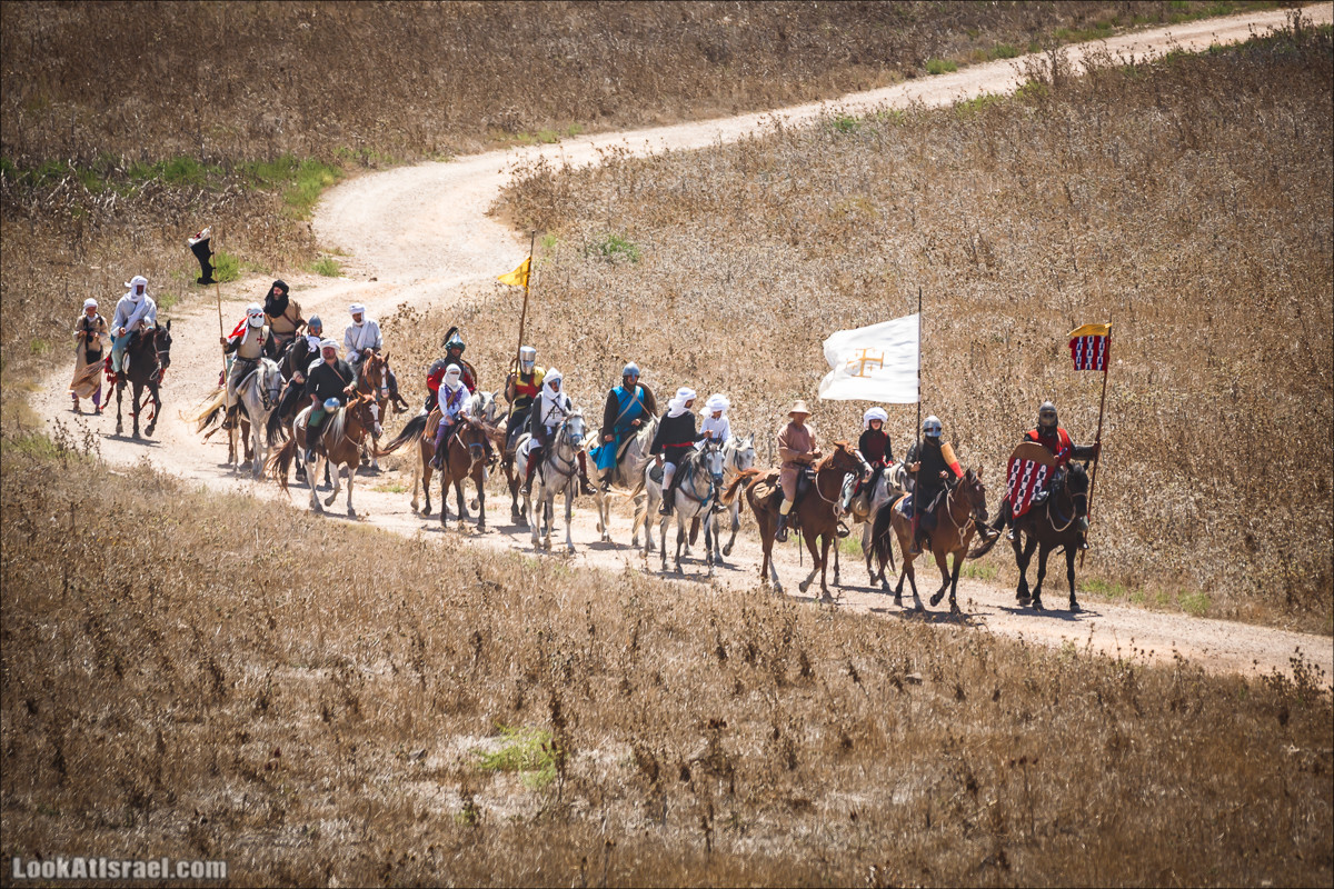 Реконструкция битвы при Карней Хиттин | Horns of Hattin battle reconstruction | LookAtIsrael.com - Фото путешествия по Израилю