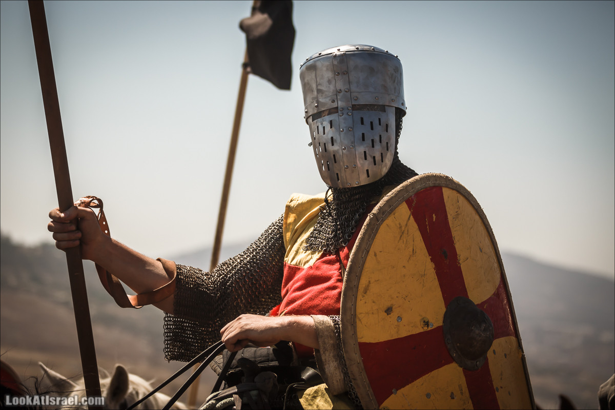 Реконструкция битвы при Карней Хиттин | Horns of Hattin battle reconstruction | LookAtIsrael.com - Фото путешествия по Израилю