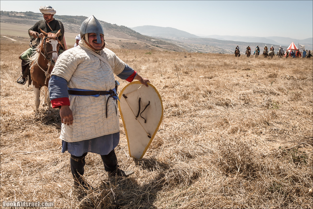 Реконструкция битвы при Карней Хиттин | Horns of Hattin battle reconstruction | LookAtIsrael.com - Фото путешествия по Израилю