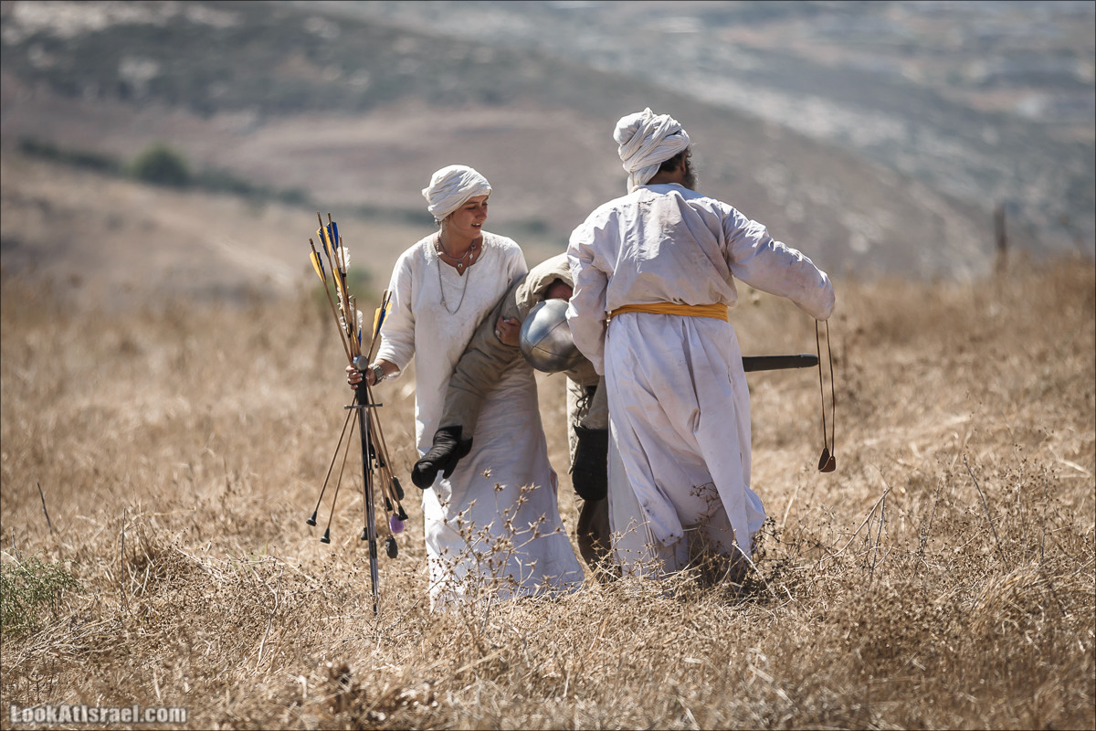 Реконструкция битвы при Карней Хиттин | Horns of Hattin battle reconstruction | LookAtIsrael.com - Фото путешествия по Израилю