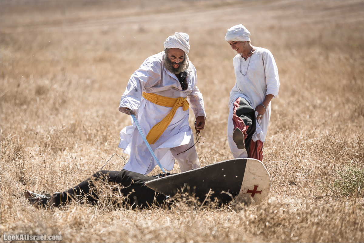 Реконструкция битвы при Карней Хиттин | Horns of Hattin battle reconstruction | LookAtIsrael.com - Фото путешествия по Израилю