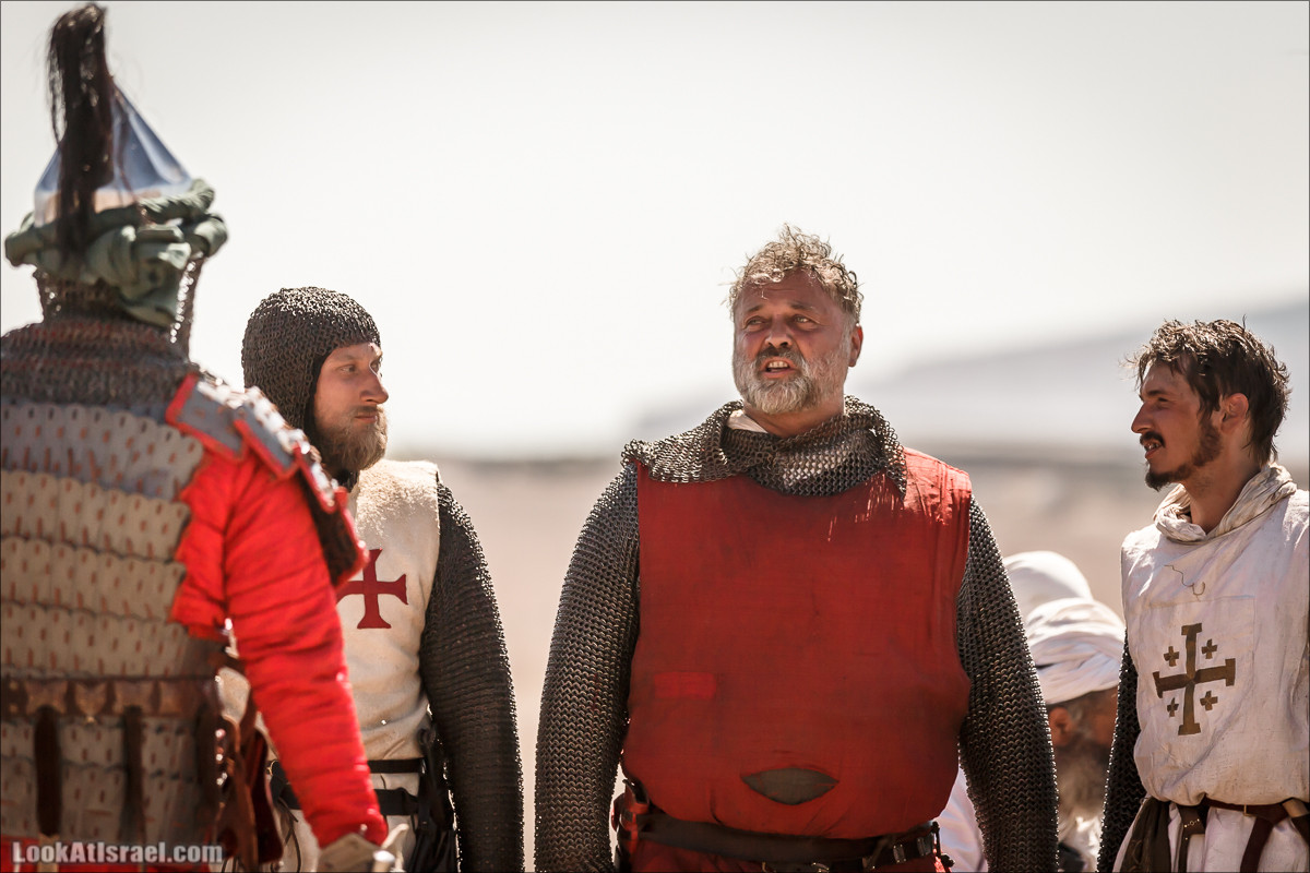 Реконструкция битвы при Карней Хиттин | Horns of Hattin battle reconstruction | LookAtIsrael.com - Фото путешествия по Израилю