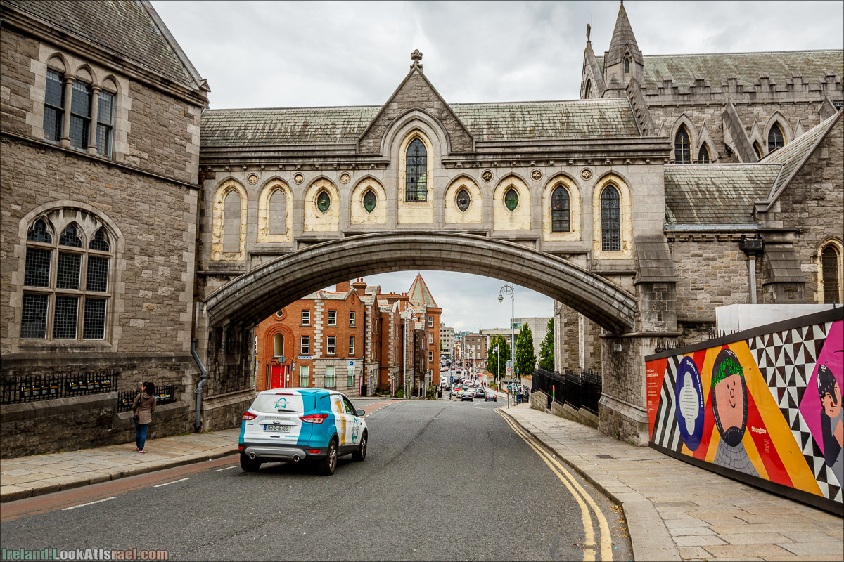 Дублин, Темпл бар, дублинская игла, церковь Патрика, дублинский замок, река Лиффи, Тринити колледж - LookAtIsrael.com путешествует по Ирландии