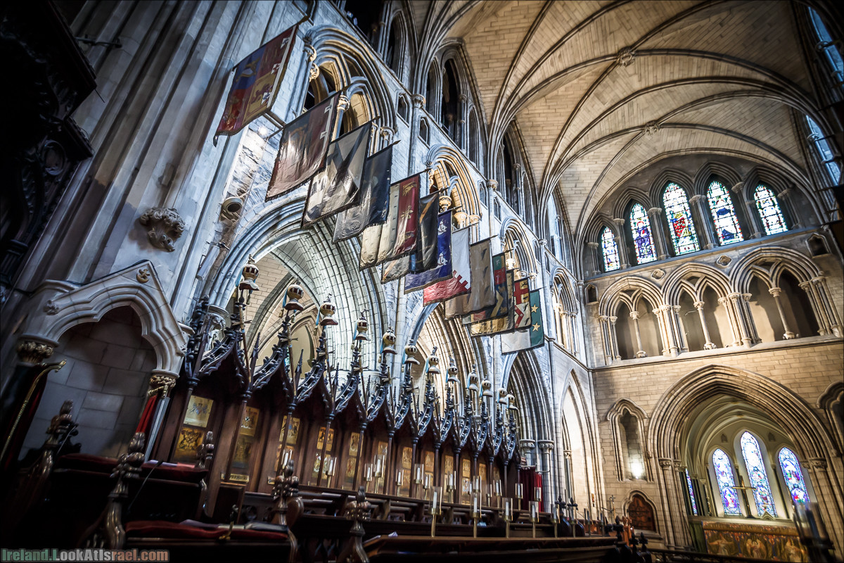 Дублин, Темпл бар, дублинская игла, церковь Патрика, дублинский замок, река Лиффи, Тринити колледж - LookAtIsrael.com путешествует по Ирландии