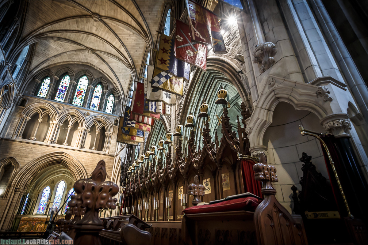 Дублин, Темпл бар, дублинская игла, церковь Патрика, дублинский замок, река Лиффи, Тринити колледж - LookAtIsrael.com путешествует по Ирландии