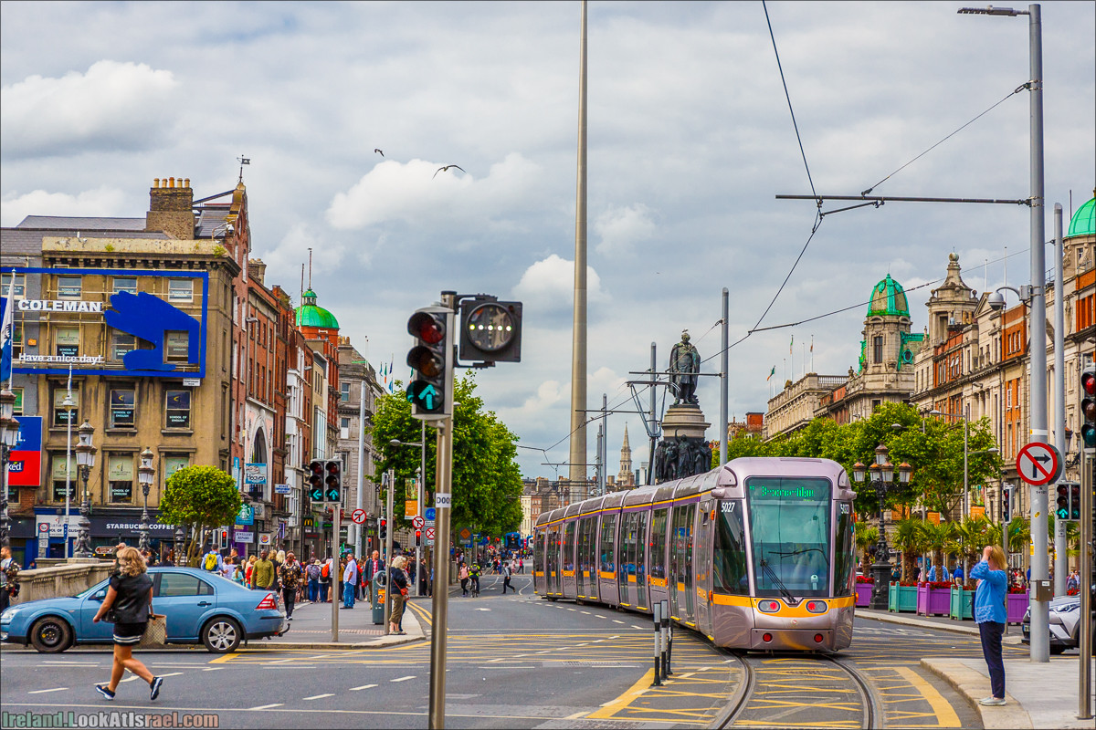 Дублин, Темпл бар, дублинская игла, церковь Патрика, дублинский замок, река Лиффи, Тринити колледж - LookAtIsrael.com путешествует по Ирландии