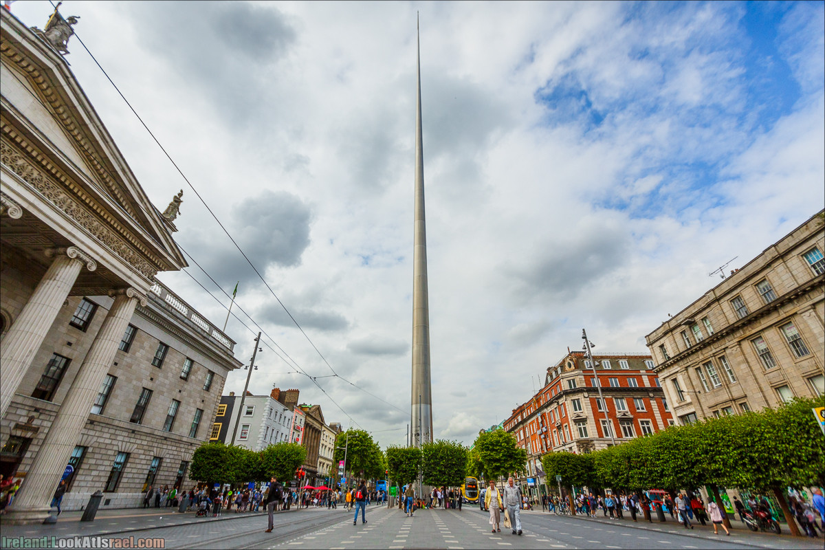 Дублин, Темпл бар, дублинская игла, церковь Патрика, дублинский замок, река Лиффи, Тринити колледж - LookAtIsrael.com путешествует по Ирландии