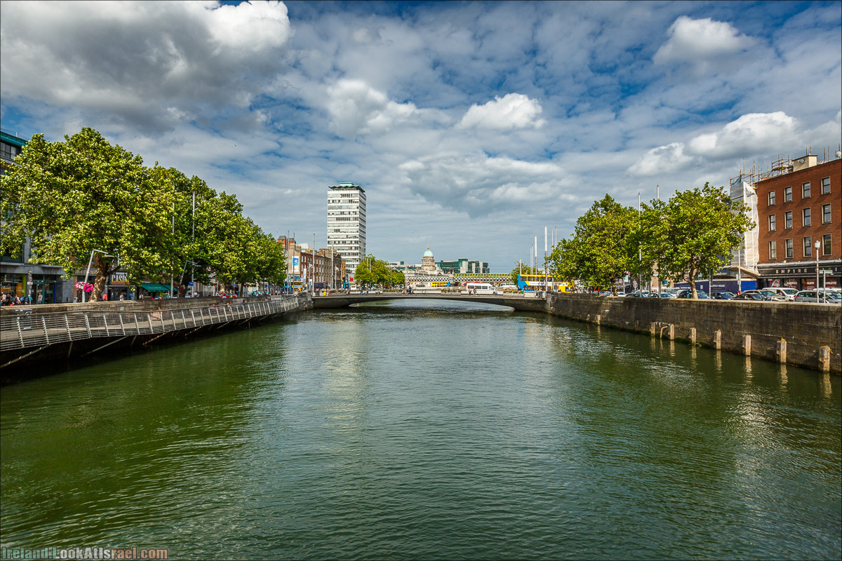 Дублин, Темпл бар, дублинская игла, церковь Патрика, дублинский замок, река Лиффи, Тринити колледж - LookAtIsrael.com путешествует по Ирландии