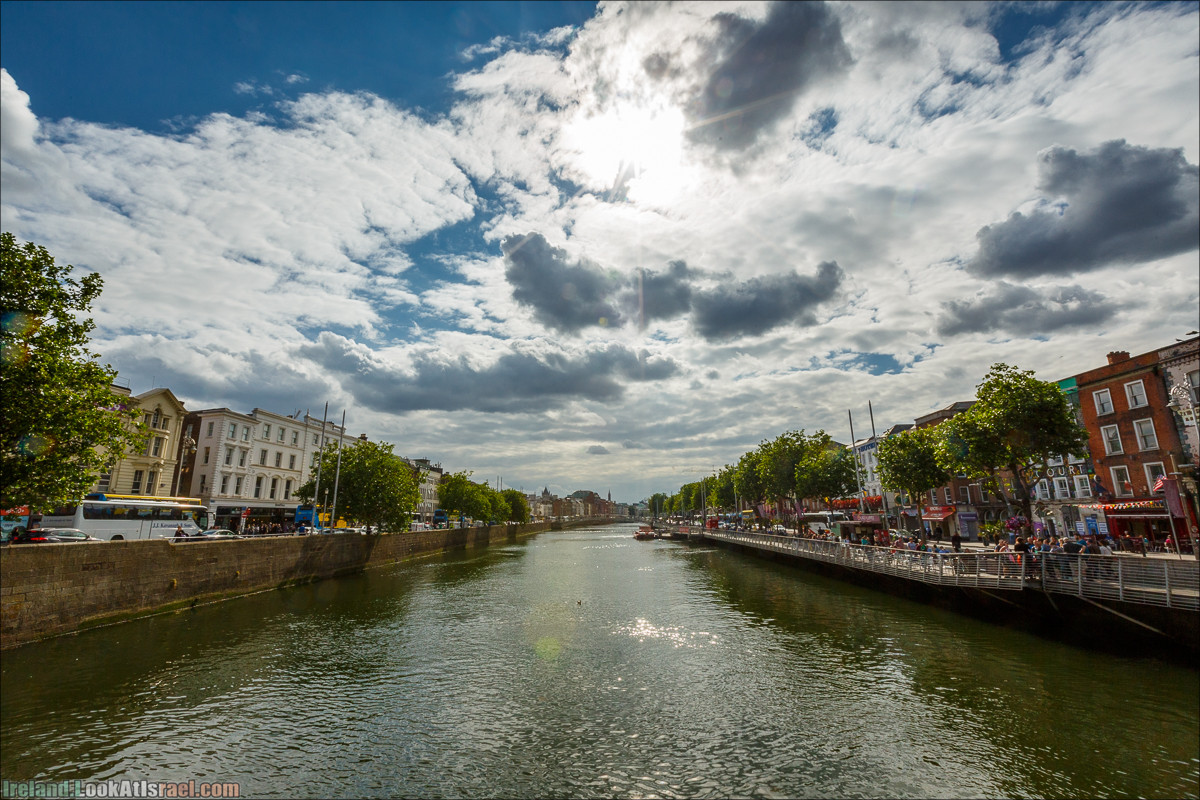 Дублин, Темпл бар, дублинская игла, церковь Патрика, дублинский замок, река Лиффи, Тринити колледж - LookAtIsrael.com путешествует по Ирландии