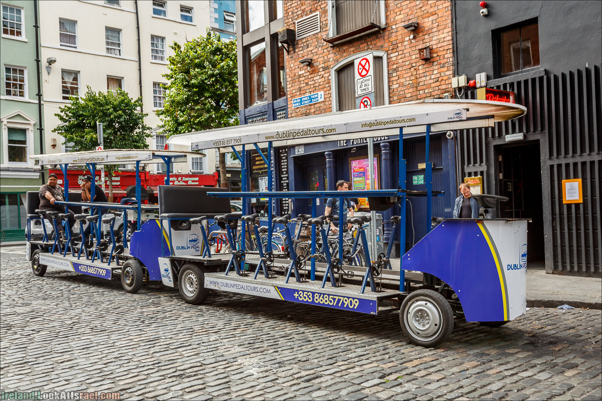 Дублин, Темпл бар, дублинская игла, церковь Патрика, дублинский замок, река Лиффи, Тринити колледж - LookAtIsrael.com путешествует по Ирландии