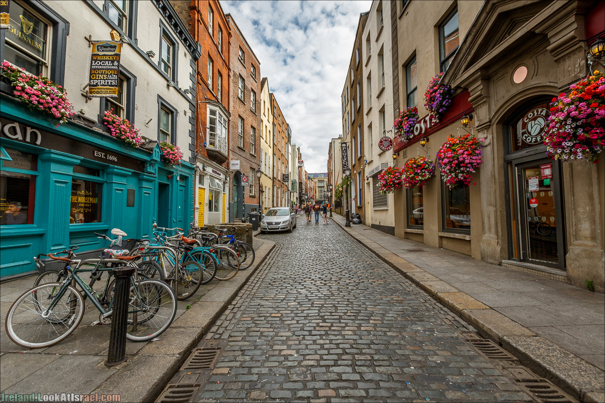 Дублин, Темпл бар, дублинская игла, церковь Патрика, дублинский замок, река Лиффи, Тринити колледж - LookAtIsrael.com путешествует по Ирландии
