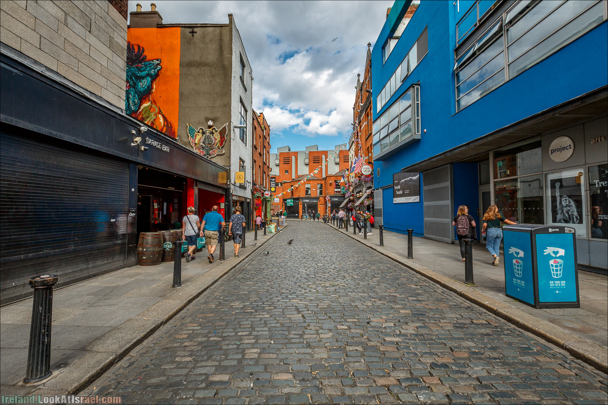 Дублин, Темпл бар, дублинская игла, церковь Патрика, дублинский замок, река Лиффи, Тринити колледж - LookAtIsrael.com путешествует по Ирландии