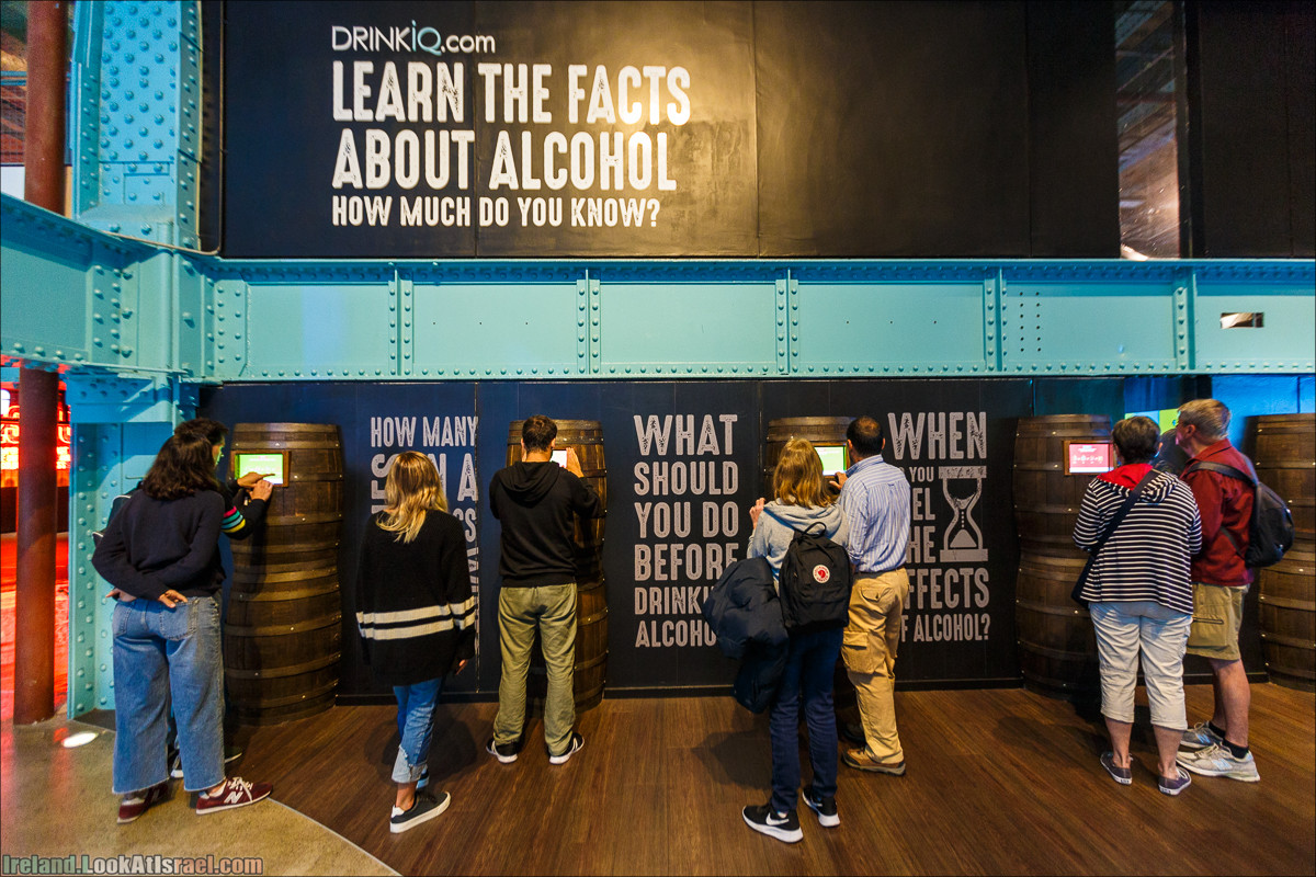 Дублин, пивоварня Гиннесс Guinness и вискокурня Джеймсон Jameson - LookAtIsrael.com путешествует по Ирландии