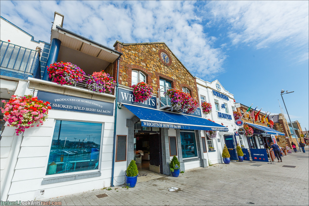 Полуостров Хоут (Howth) и остров Глаз Ирландии (Ирландский глаз) Ireland's Eye, Замок Хоут (Howth Castle) - LookAtIsrael.com путешествует по Ирландии