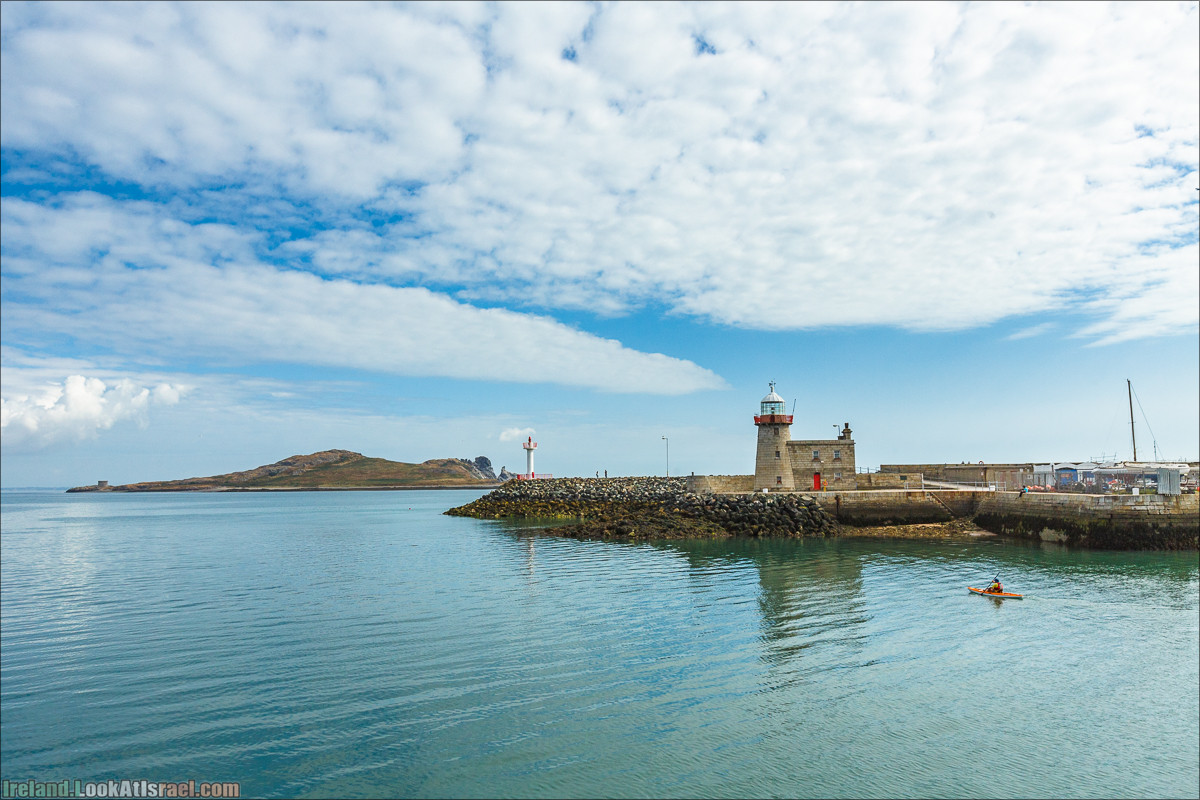 Полуостров Хоут (Howth) и остров Глаз Ирландии (Ирландский глаз) Ireland's Eye, Замок Хоут (Howth Castle) - LookAtIsrael.com путешествует по Ирландии