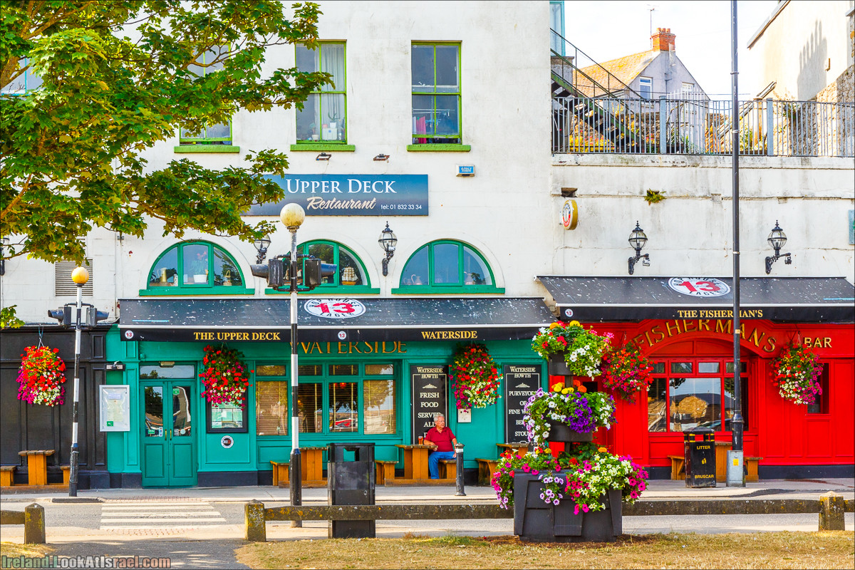 Полуостров Хоут (Howth) и остров Глаз Ирландии (Ирландский глаз) Ireland's Eye, Замок Хоут (Howth Castle) - LookAtIsrael.com путешествует по Ирландии