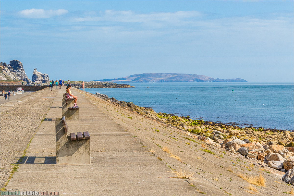 Полуостров Хоут (Howth) и остров Глаз Ирландии (Ирландский глаз) Ireland's Eye, Замок Хоут (Howth Castle) - LookAtIsrael.com путешествует по Ирландии