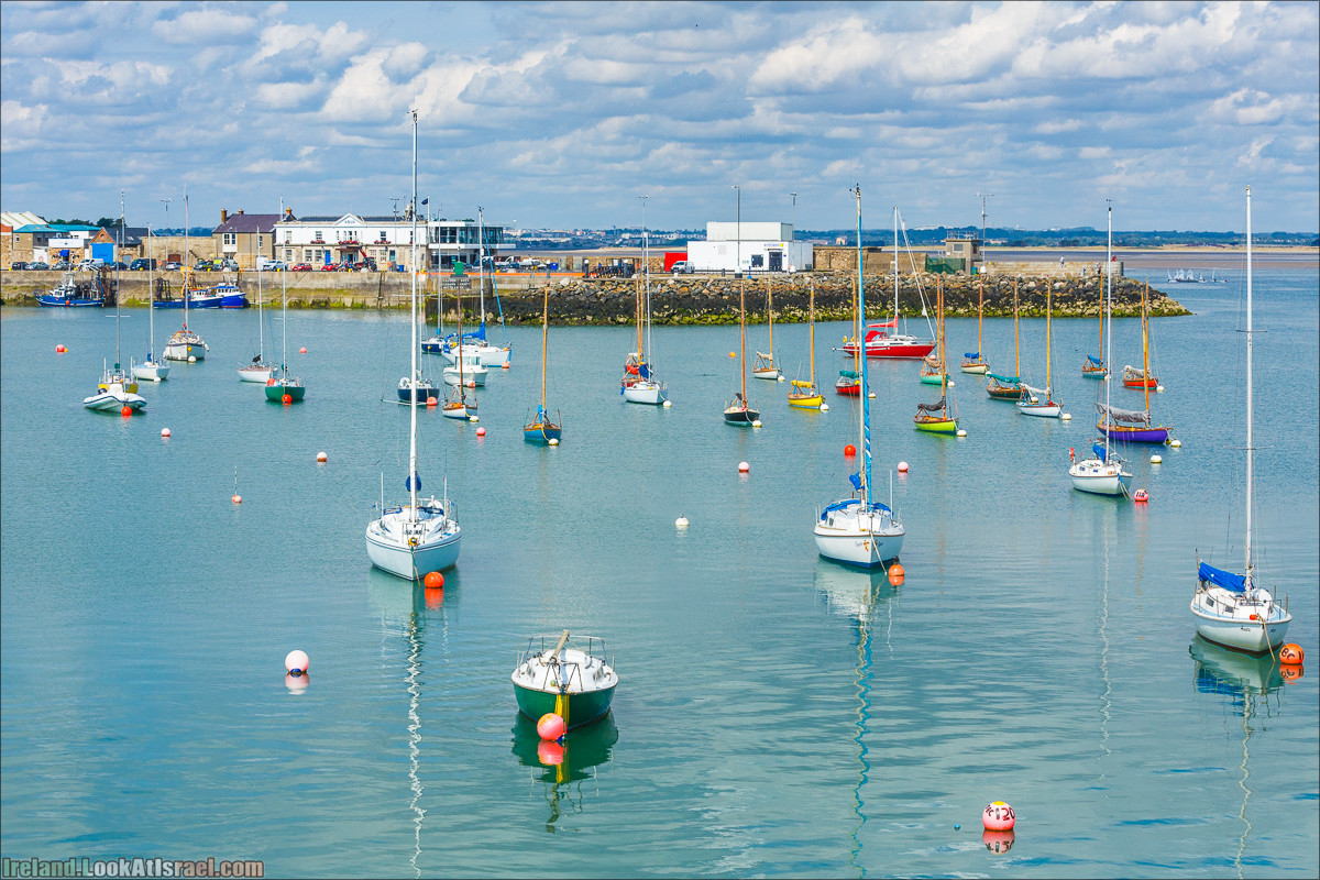 Полуостров Хоут (Howth) и остров Глаз Ирландии (Ирландский глаз) Ireland's Eye, Замок Хоут (Howth Castle) - LookAtIsrael.com путешествует по Ирландии