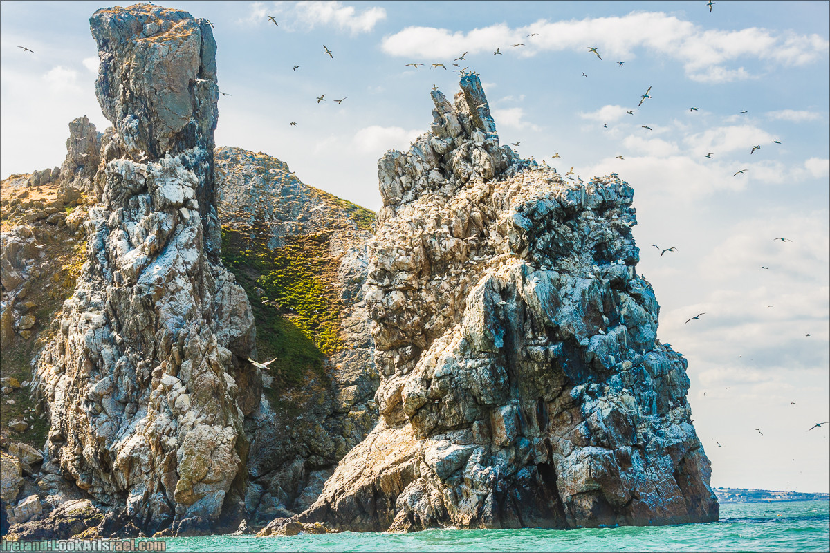 Полуостров Хоут (Howth) и остров Глаз Ирландии (Ирландский глаз) Ireland's Eye, Замок Хоут (Howth Castle) - LookAtIsrael.com путешествует по Ирландии