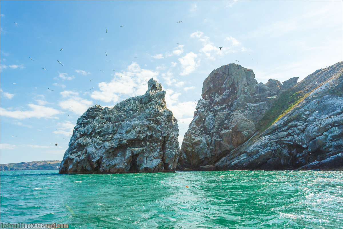Полуостров Хоут (Howth) и остров Глаз Ирландии (Ирландский глаз) Ireland's Eye, Замок Хоут (Howth Castle) - LookAtIsrael.com путешествует по Ирландии