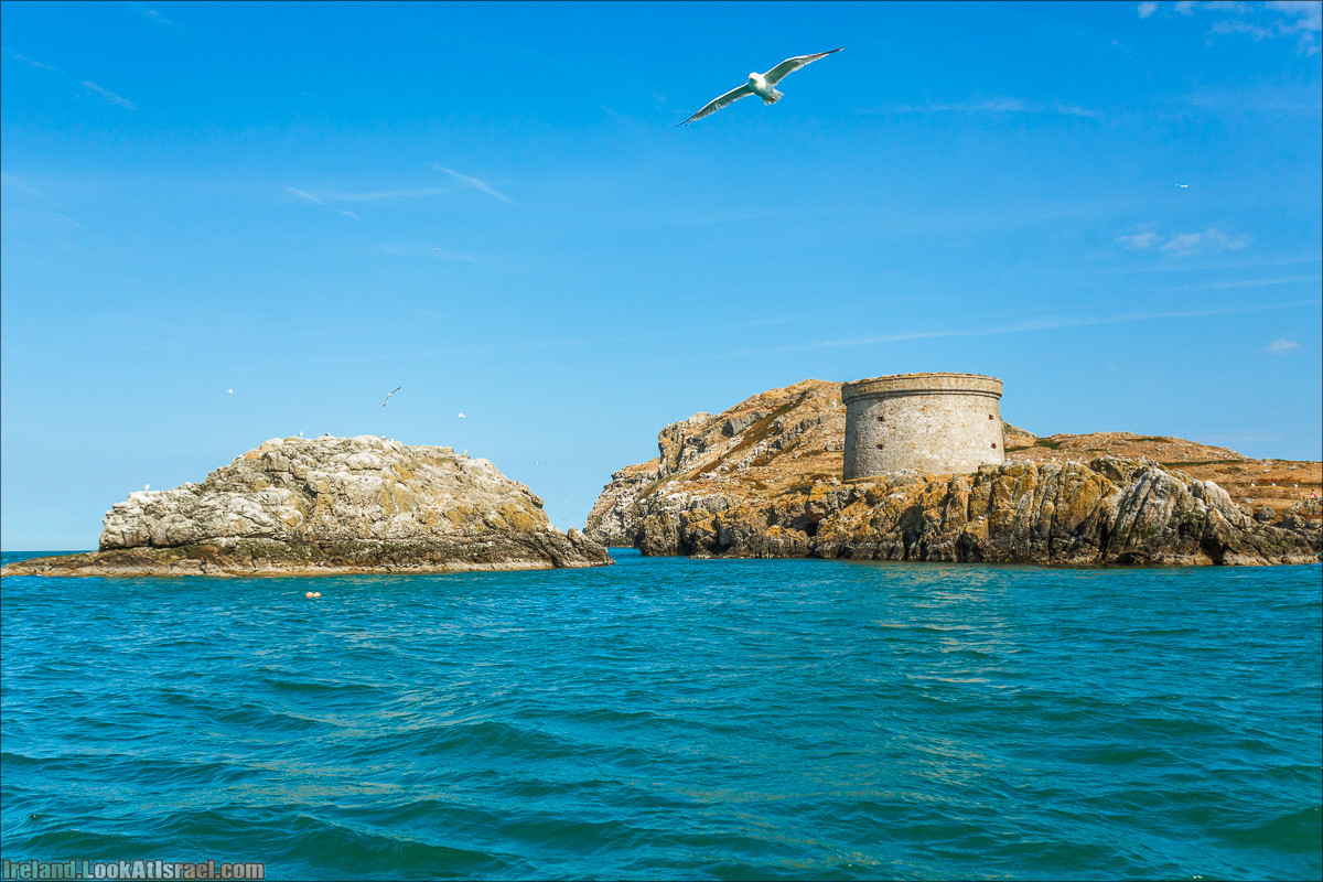 Полуостров Хоут (Howth) и остров Глаз Ирландии (Ирландский глаз) Ireland's Eye, Замок Хоут (Howth Castle) - LookAtIsrael.com путешествует по Ирландии