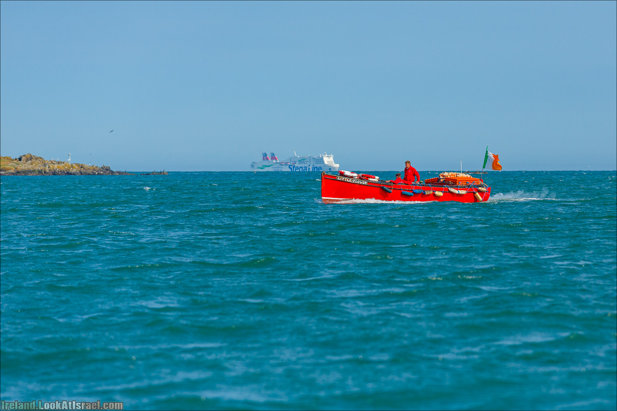 Полуостров Хоут (Howth) и остров Глаз Ирландии (Ирландский глаз) Ireland's Eye, Замок Хоут (Howth Castle) - LookAtIsrael.com путешествует по Ирландии