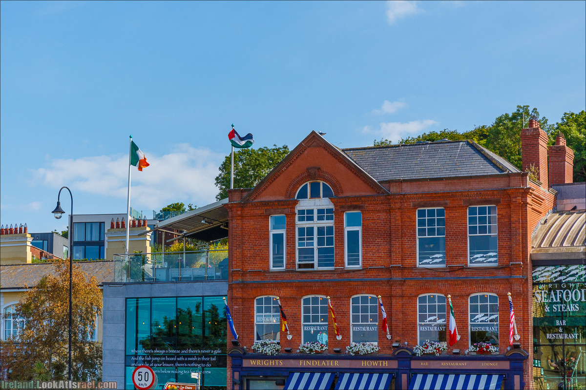 Полуостров Хоут (Howth) и остров Глаз Ирландии (Ирландский глаз) Ireland's Eye, Замок Хоут (Howth Castle) - LookAtIsrael.com путешествует по Ирландии