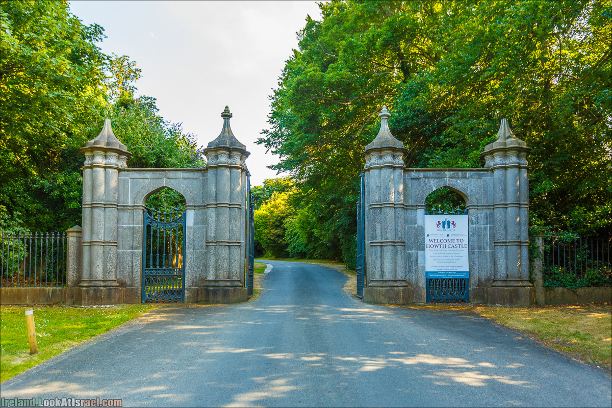 Полуостров Хоут (Howth) и остров Глаз Ирландии (Ирландский глаз) Ireland's Eye, Замок Хоут (Howth Castle) - LookAtIsrael.com путешествует по Ирландии