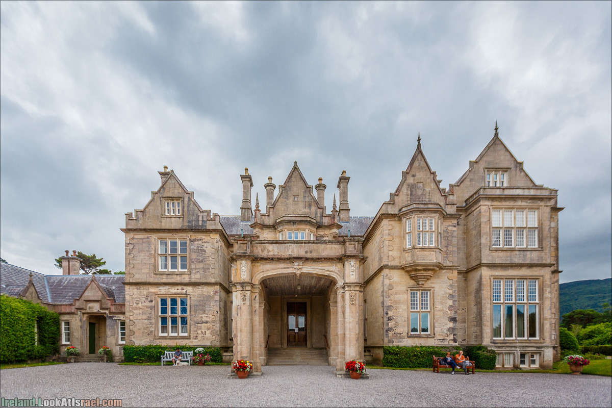 Кольцо Керри, Парк Килларни, Дом Макрос, водопад Торк, озёра | The Ring of Kerry, Killareny Park, Muckross House, Tork Waterfall, Meeting waters, Lough Leane, Mukcross lake, Upper lake | LookAtIsrael.com путешествует по Ирландии