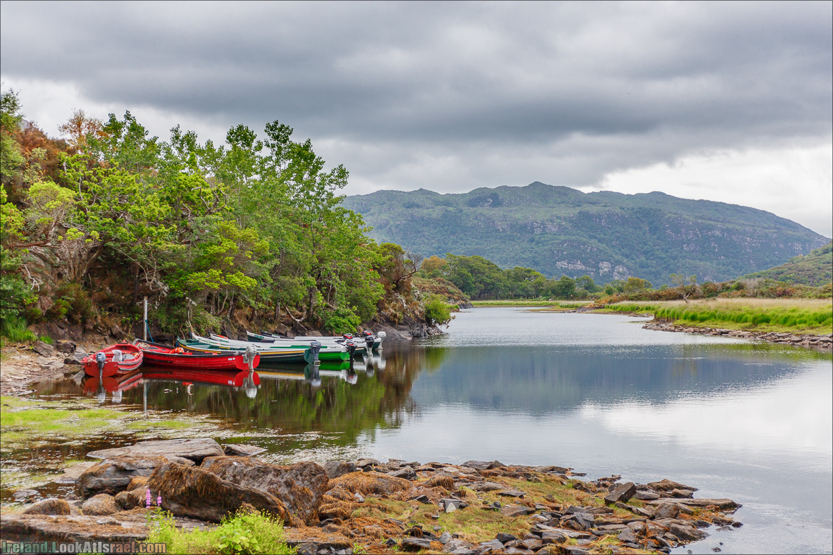 Кольцо Керри, Парк Килларни, Дом Макрос, водопад Торк, озёра | The Ring of Kerry, Killareny Park, Muckross House, Tork Waterfall, Meeting waters, Lough Leane, Mukcross lake, Upper lake | LookAtIsrael.com путешествует по Ирландии