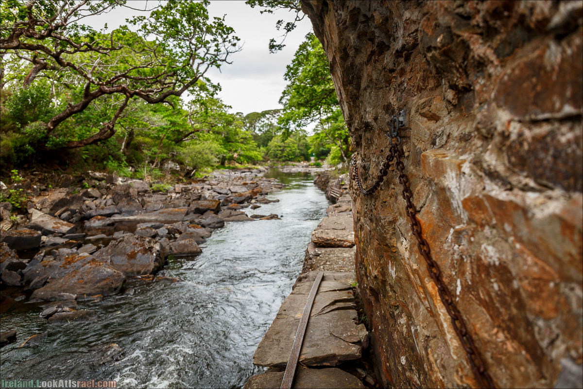 Кольцо Керри, Парк Килларни, Дом Макрос, водопад Торк, озёра | The Ring of Kerry, Killareny Park, Muckross House, Tork Waterfall, Meeting waters, Lough Leane, Mukcross lake, Upper lake | LookAtIsrael.com путешествует по Ирландии