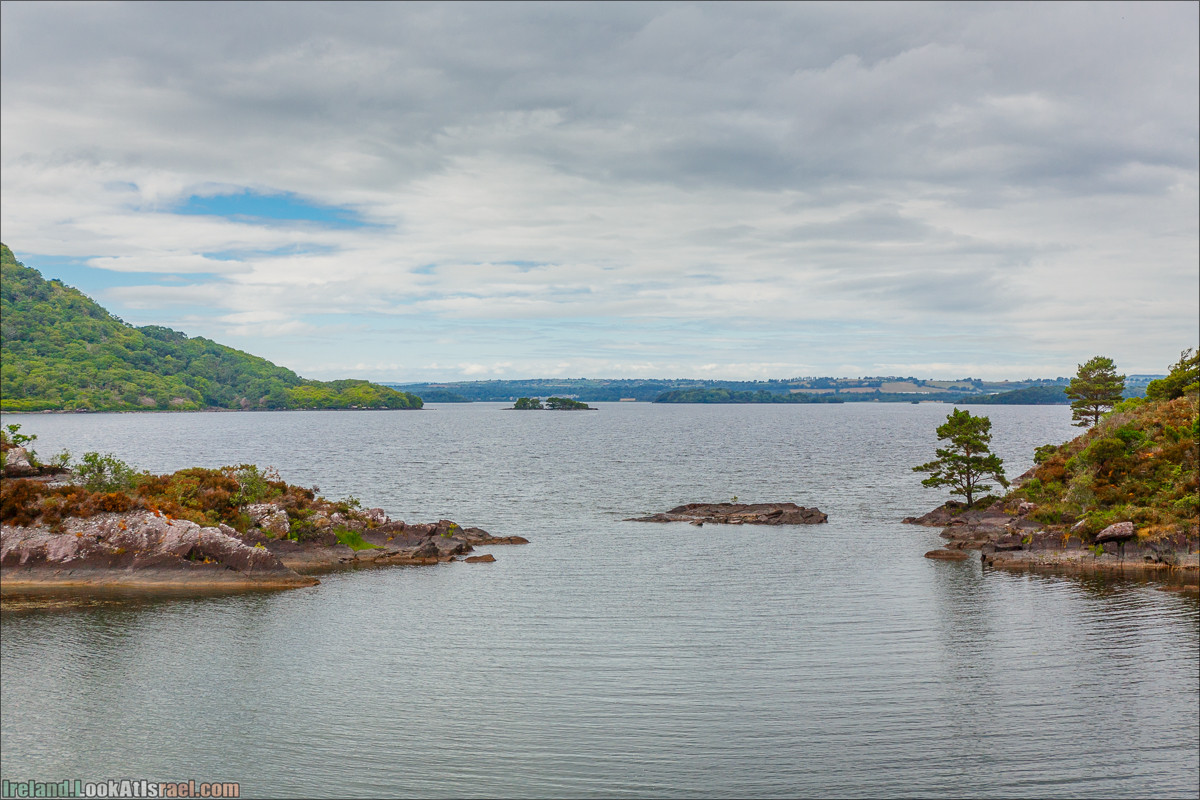 Кольцо Керри, Парк Килларни, Дом Макрос, водопад Торк, озёра | The Ring of Kerry, Killareny Park, Muckross House, Tork Waterfall, Meeting waters, Lough Leane, Mukcross lake, Upper lake | LookAtIsrael.com путешествует по Ирландии