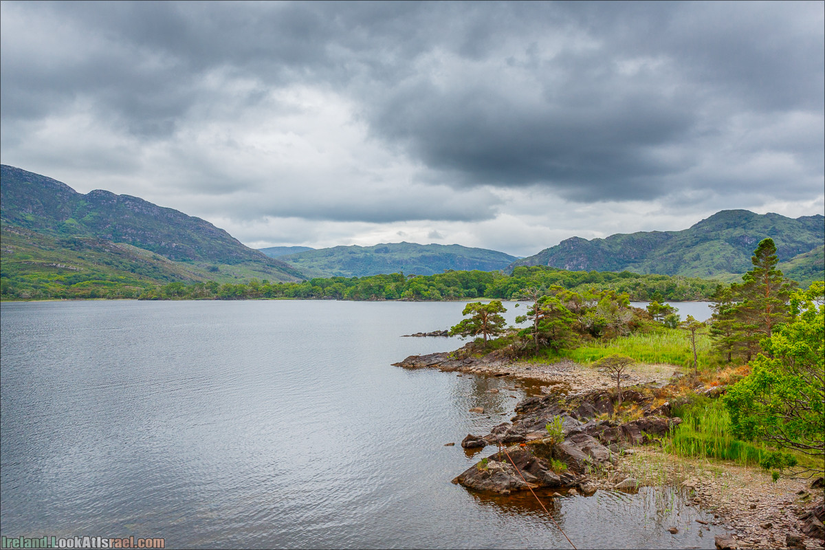 Кольцо Керри, Парк Килларни, Дом Макрос, водопад Торк, озёра | The Ring of Kerry, Killareny Park, Muckross House, Tork Waterfall, Meeting waters, Lough Leane, Mukcross lake, Upper lake | LookAtIsrael.com путешествует по Ирландии