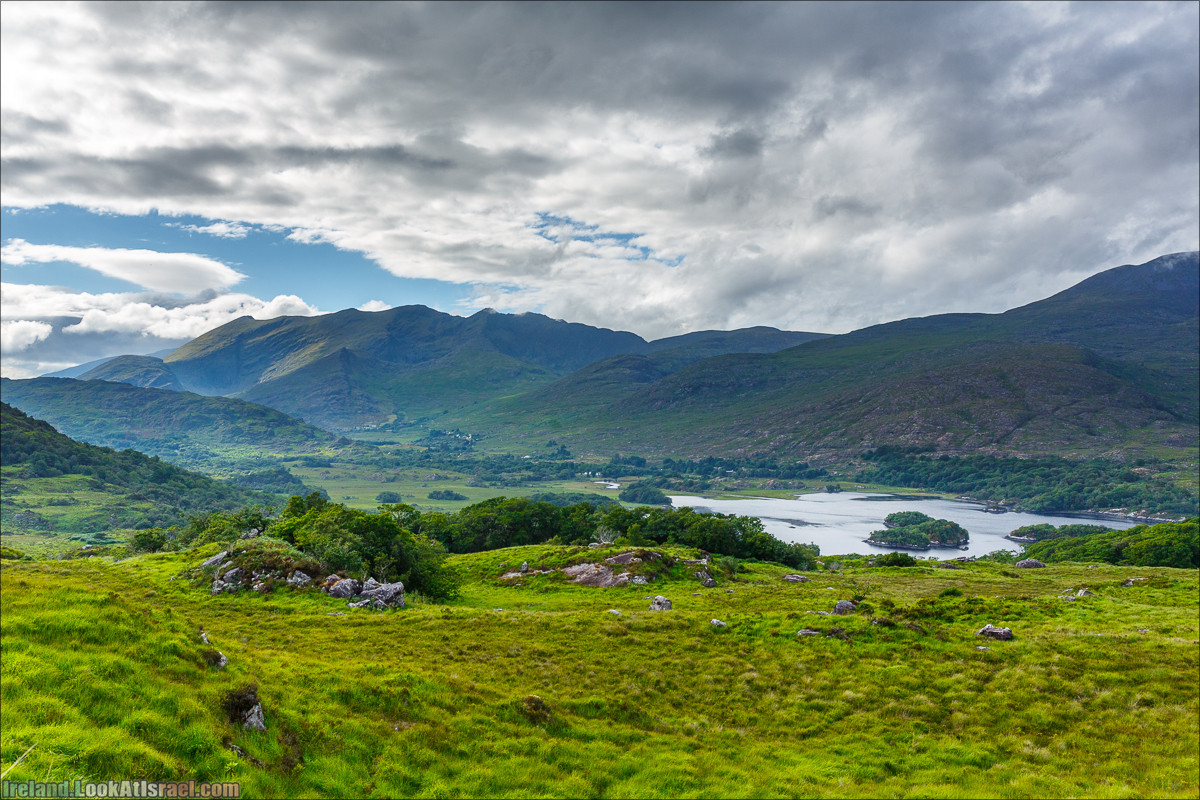 Кольцо Керри, Парк Килларни, Дом Макрос, водопад Торк, озёра | The Ring of Kerry, Killareny Park, Muckross House, Tork Waterfall, Meeting waters, Lough Leane, Mukcross lake, Upper lake | LookAtIsrael.com путешествует по Ирландии