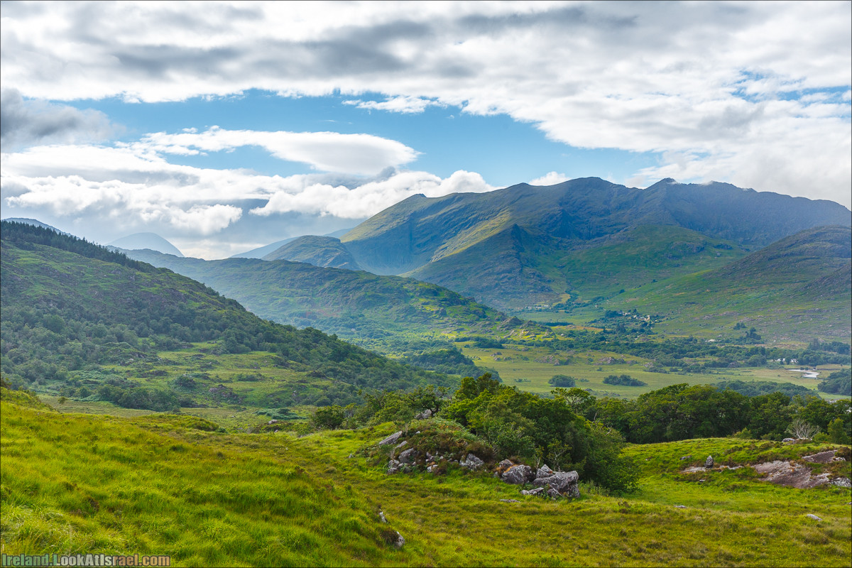 Кольцо Керри, Парк Килларни, Дом Макрос, водопад Торк, озёра | The Ring of Kerry, Killareny Park, Muckross House, Tork Waterfall, Meeting waters, Lough Leane, Mukcross lake, Upper lake | LookAtIsrael.com путешествует по Ирландии