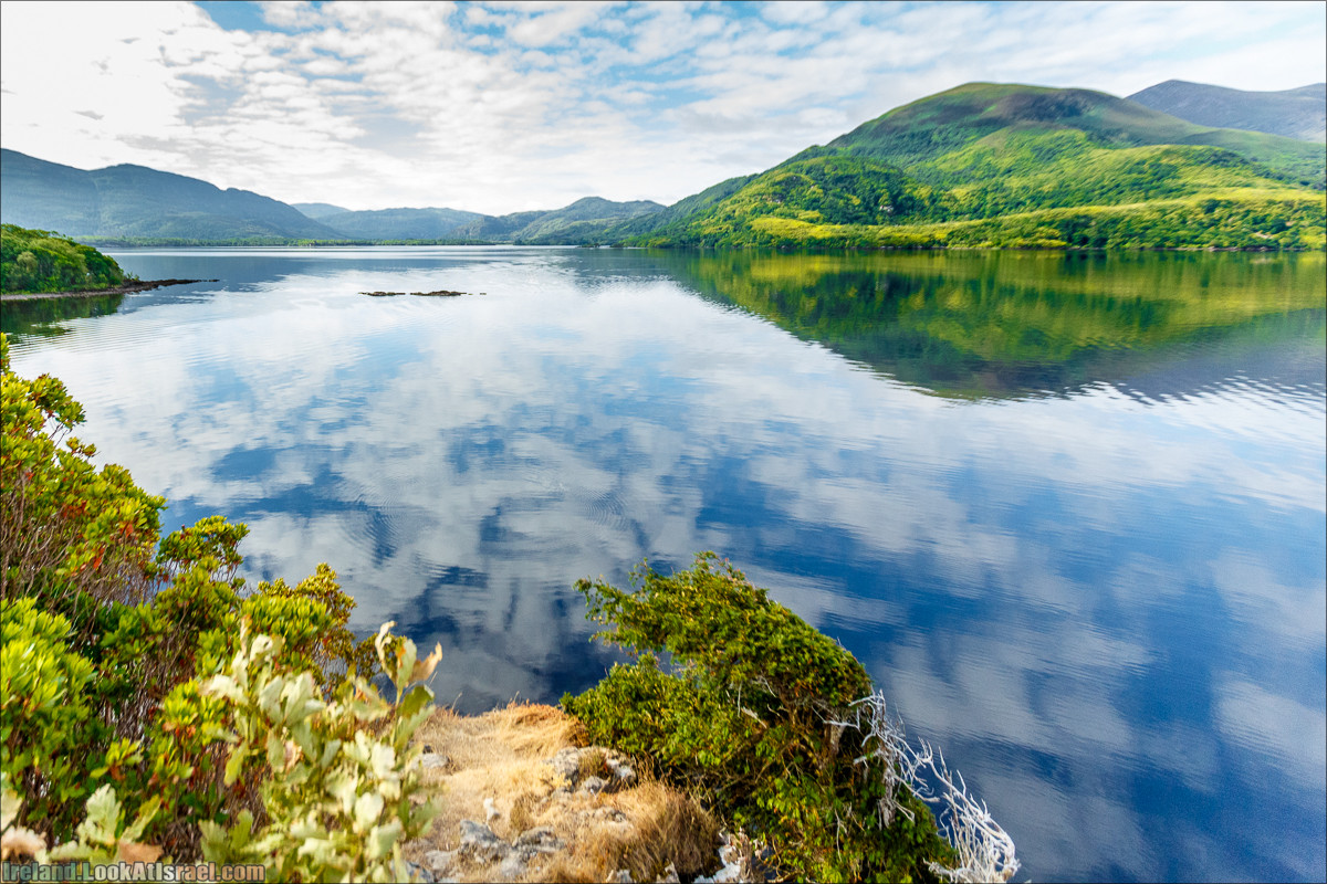 Кольцо Керри, Парк Килларни, озеро Лох-Лейн, аббатство Макрос | The Ring of Kerry, Kellareny Park, Muckross Abbey, Lough Leane | LookAtIsrael.com путешествует по Ирландии
