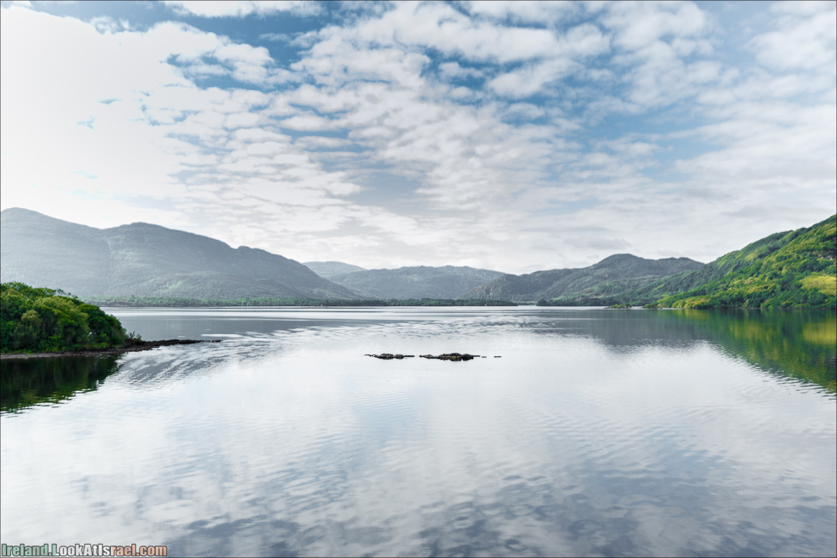 Кольцо Керри, Парк Килларни, озеро Лох-Лейн, аббатство Макрос | The Ring of Kerry, Kellareny Park, Muckross Abbey, Lough Leane | LookAtIsrael.com путешествует по Ирландии