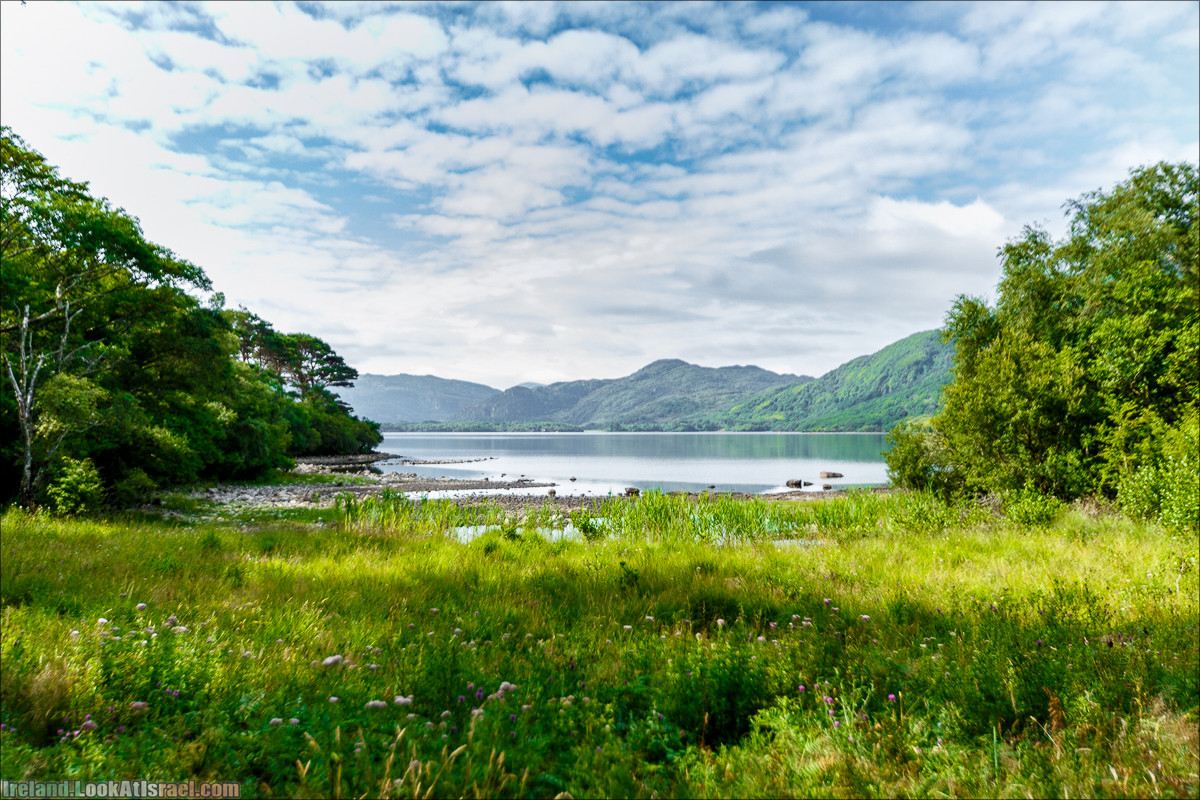 Кольцо Керри, Парк Килларни, озеро Лох-Лейн, аббатство Макрос | The Ring of Kerry, Kellareny Park, Muckross Abbey, Lough Leane | LookAtIsrael.com путешествует по Ирландии