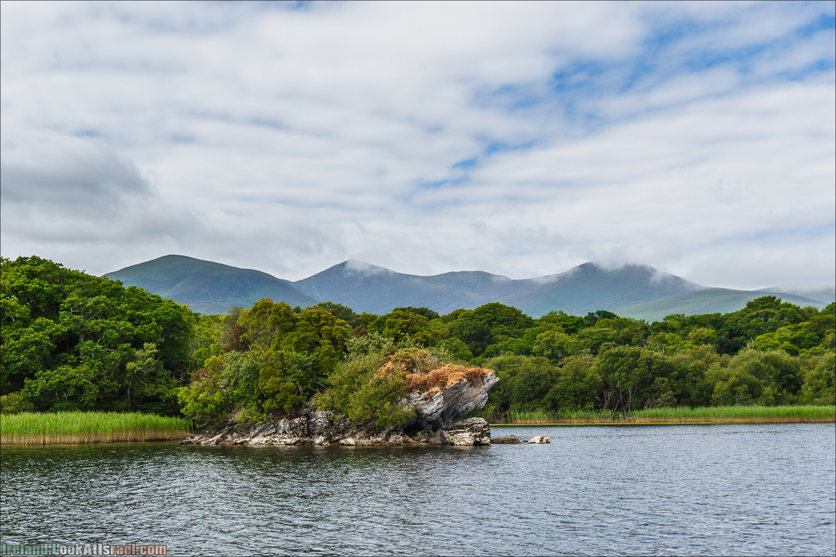 Кольцо Керри, Парк Килларни, озеро Лох-Лейн, аббатство Макрос | The Ring of Kerry, Kellareny Park, Muckross Abbey, Lough Leane | LookAtIsrael.com путешествует по Ирландии