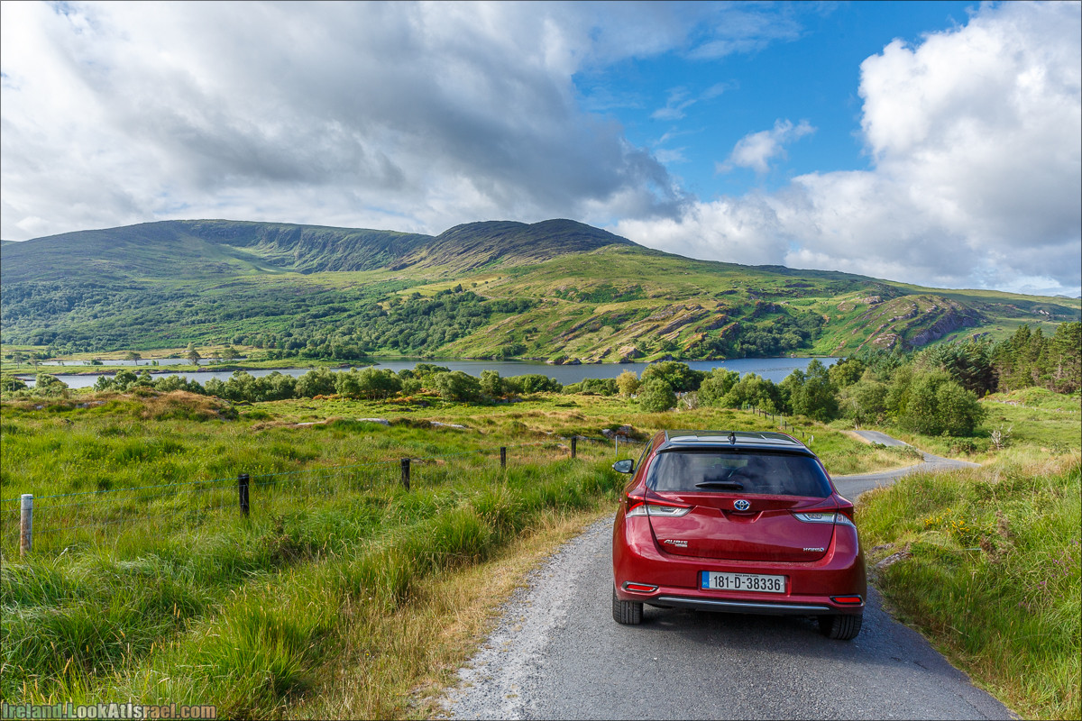Кольцо Беара, каменное колцо Юраа и вододад парка Гленинчакин | The Ring of Beara, Uragh Stone Circle, Gleninchaquin Park & Waterfall | LookAtIsrael.com путешествует по Ирландии