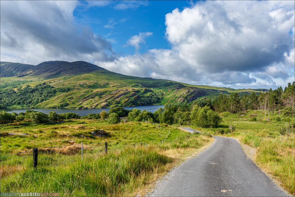 Кольцо Беара, каменное колцо Юраа и вододад парка Гленинчакин | The Ring of Beara, Uragh Stone Circle, Gleninchaquin Park & Waterfall | LookAtIsrael.com путешествует по Ирландии